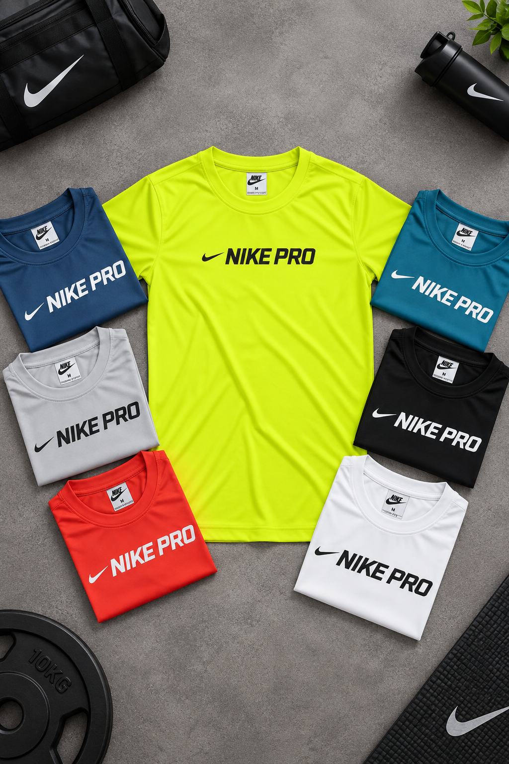 KN1012 Imported Dot Knit Round Neck Half Sleeve Heat Transfer Print T-Shirt