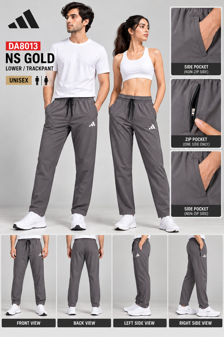 DA8013 Imported NS Gold Lycra Heat Transfer Print Lower/Trackpant - View 2