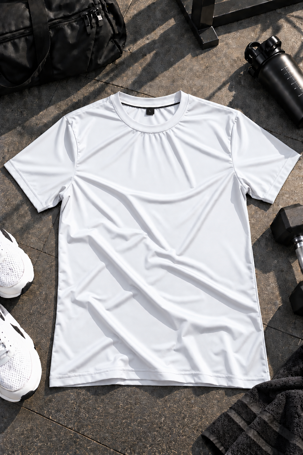 PG1000 Men Sarina Round Neck Half Sleeve Plain T-Shirt