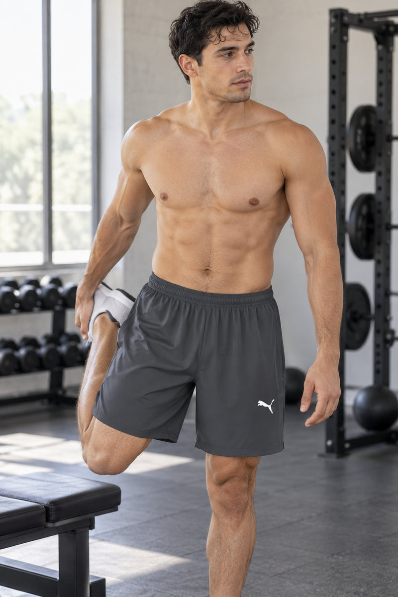 MP7003 Imported NS Lycra Heat Transfer Print Short - View 1