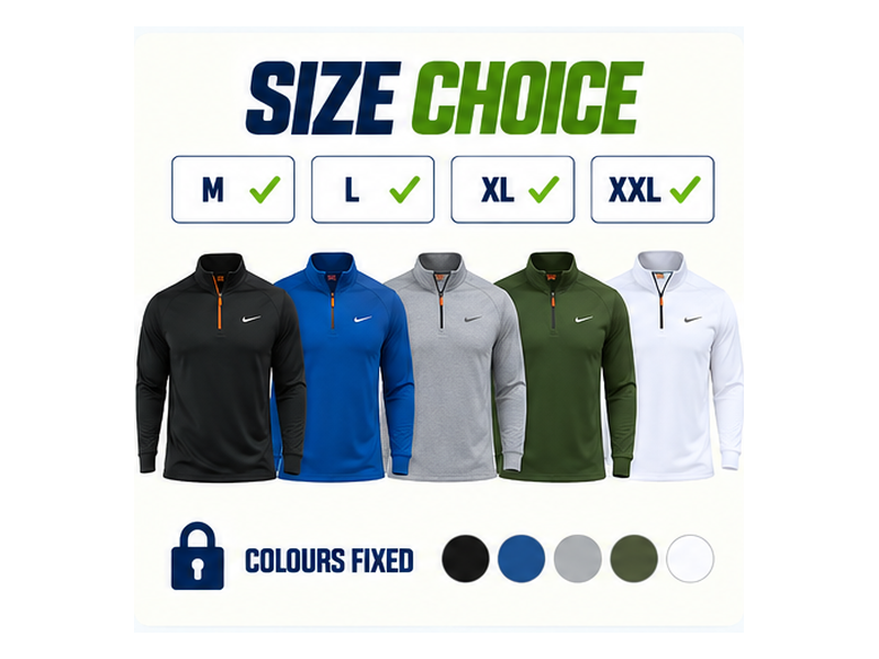 Size Choice & Colours Fixed