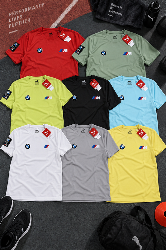 MP1013 Imported Rolex Knit Round Neck Half Sleeve Heat Transfer Print T-Shirt