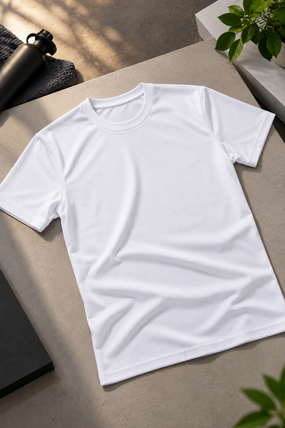 PL1006 Sapp Mattie Round Neck Half Sleeve Plain T-Shirt