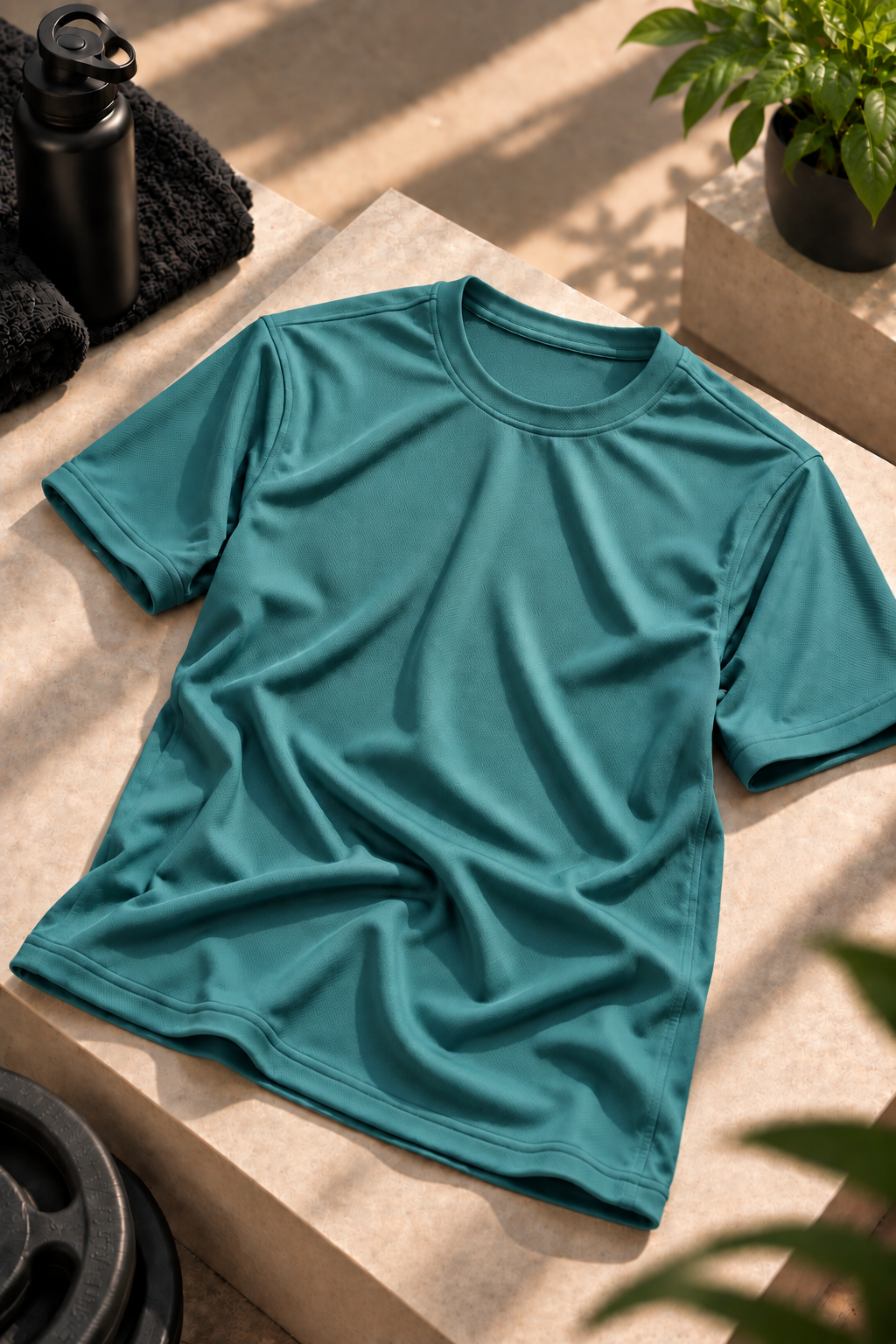 PL1006 Sapp Mattie Round Neck Half Sleeve Plain T-Shirt