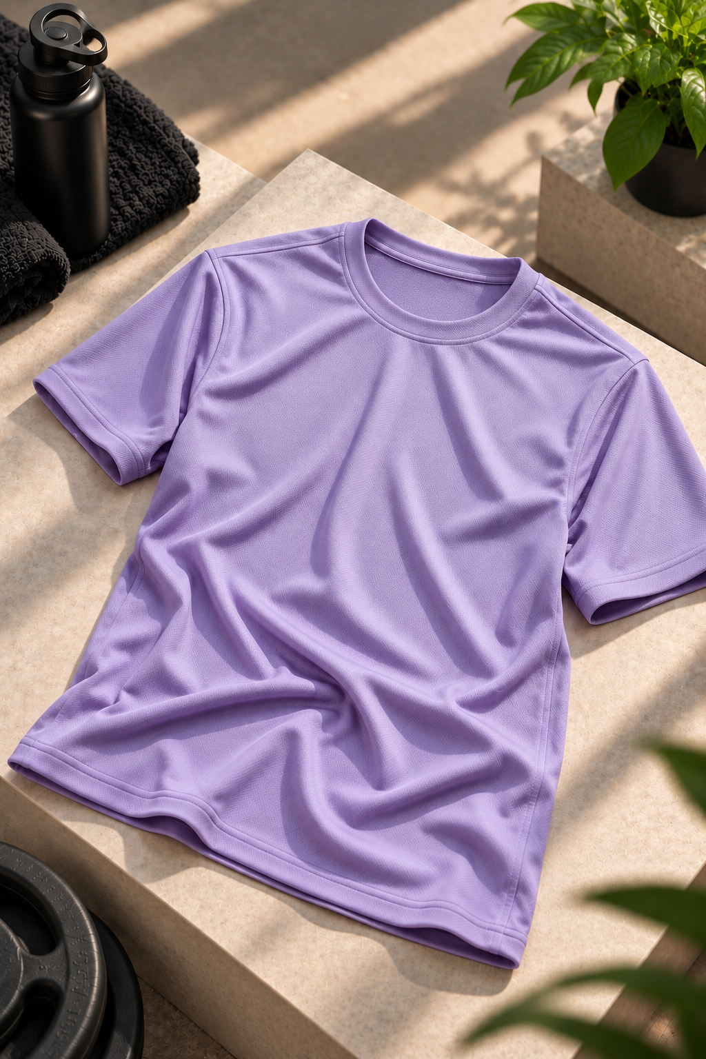PL1006 Sapp Mattie Round Neck Half Sleeve Plain T-Shirt