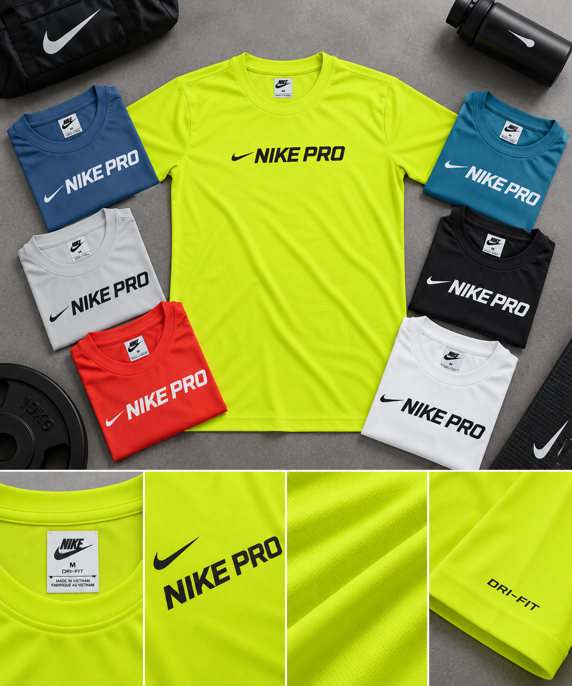 KN1012 Imported Dot Knit Round Neck Half Sleeve Heat Transfer Print T-Shirt